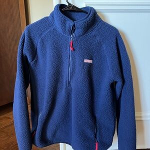Vineyard Vines Woman’s Blue Fleece Hoodie